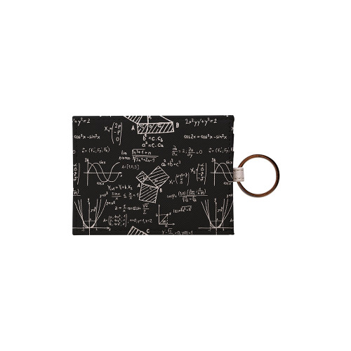 Chalkboard Math Pattern Card Holder By Artists Collection