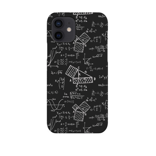 Chalkboard Math Pattern iPhone Snap Case By Artists Collection