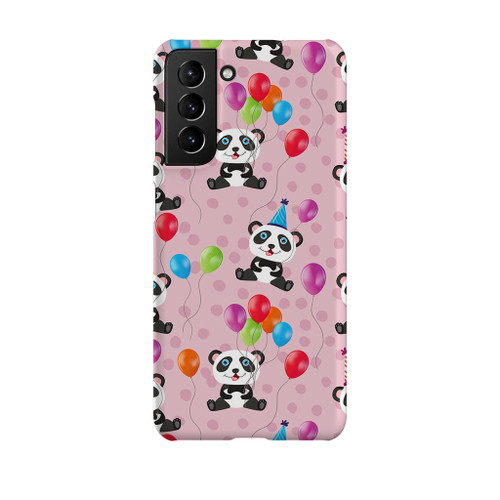 Birthday Panda Pattern Samsung Snap Case By Artists Collection