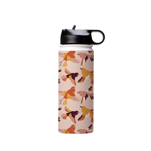 Birds Pattern Water Bottle By Artists Collection