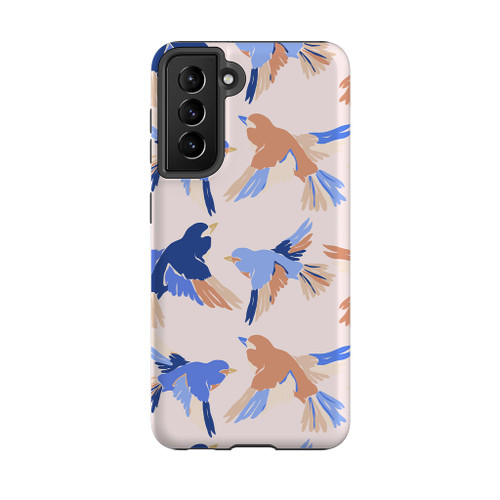 Bird Pattern Samsung Tough Case By Artists Collection