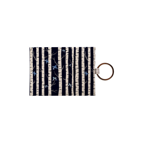 Birch Forest Pattern Card Holder By Artists Collection
