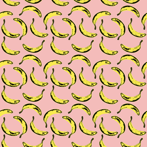 Banana Pattern Design By Artists Collection