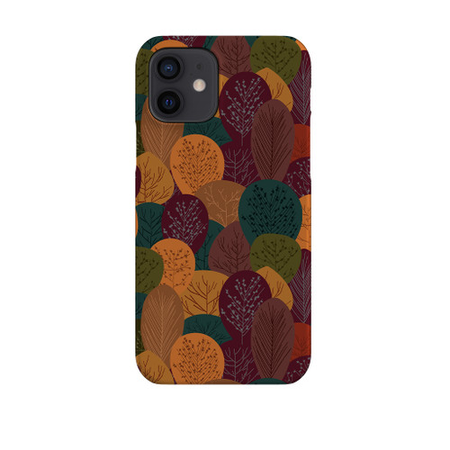 Autumn Forest Pattern iPhone Snap Case By Artists Collection