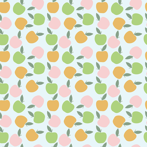 Apple Pattern Design By Artists Collection