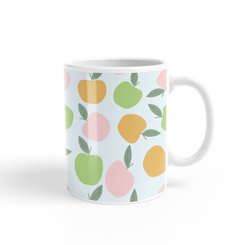 Apple Pattern Coffee Mug By Artists Collection