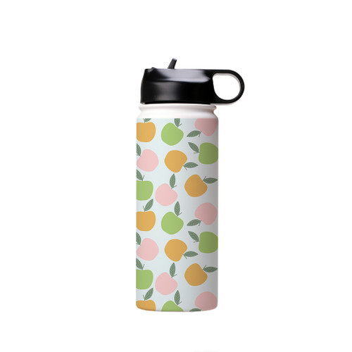 Apple Pattern Water Bottle By Artists Collection