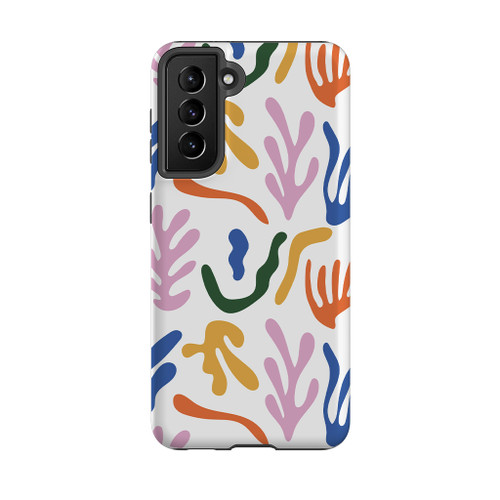 Abstract Plants And Leaves Pattern Samsung Tough Case By Artists Collection