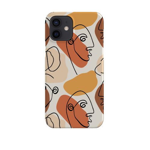 Abstract Line Pattern iPhone Snap Case By Artists Collection