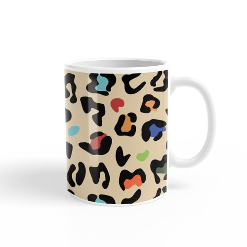 Abstract Leopard Skin Pattern Coffee Mug By Artists Collection