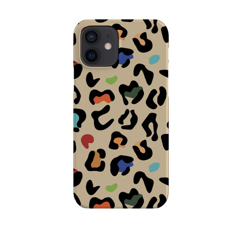 Abstract Leopard Skin Pattern iPhone Snap Case By Artists Collection