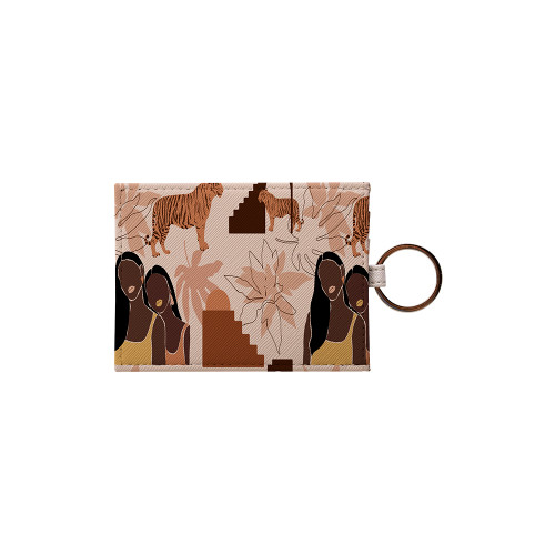 Abstract Jungle Pattern Card Holder By Artists Collection