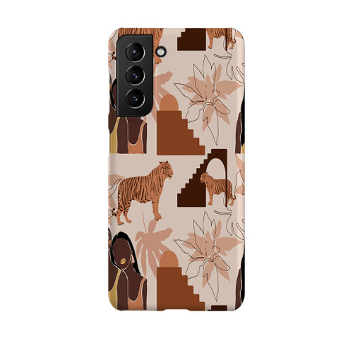 Abstract Jungle Pattern Samsung Snap Case By Artists Collection