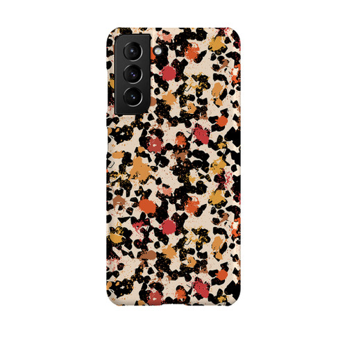 Abstract Paint Splashes Pattern Samsung Snap Case By Artists Collection