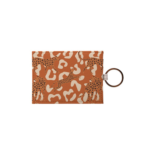 Abstract Cheetah Pattern Card Holder By Artists Collection
