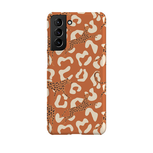Abstract Cheetah Pattern Samsung Snap Case By Artists Collection