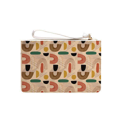 Abstract Bohemian Pattern Clutch Bag By Artists Collection