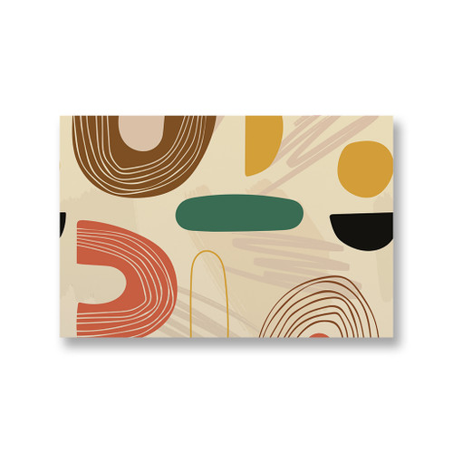 Abstract Bohemian Pattern Canvas Print By Artists Collection