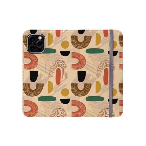 Abstract Bohemian Pattern iPhone Folio Case By Artists Collection