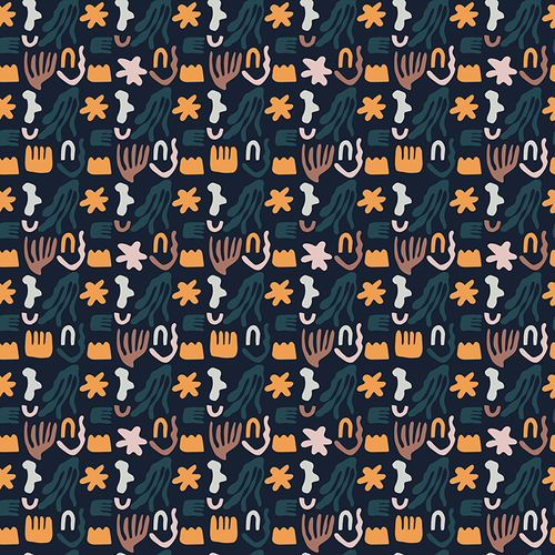 Abstract Autumn Pattern Design By Artists Collection