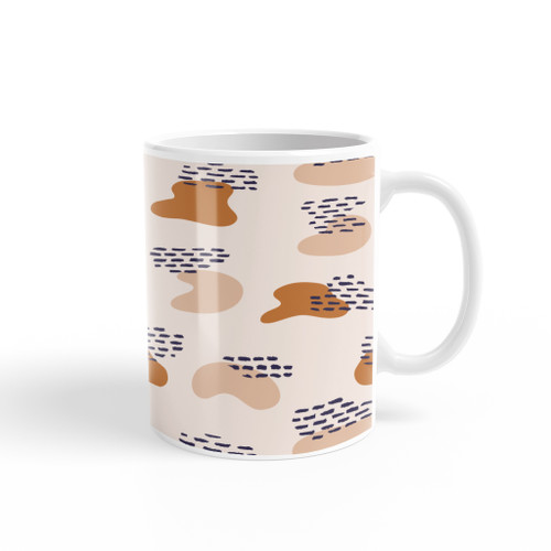 Abstract Terracotta Pattern Coffee Mug By Artists Collection