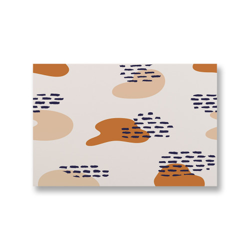 Abstract Terracotta Pattern Canvas Print By Artists Collection