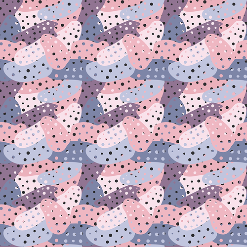 Abstract Pattern With Holes Design By Artists Collection