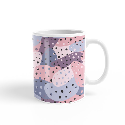 Abstract Pattern With Holes Coffee Mug By Artists Collection