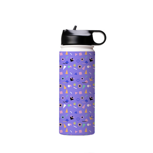 90s Pattern Water Bottle By Artists Collection