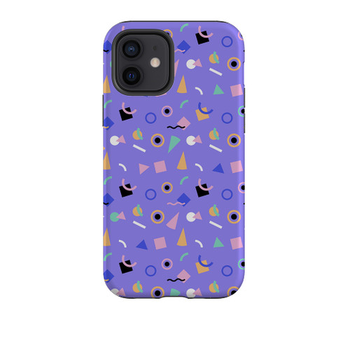 90s Pattern iPhone Tough Case By Artists Collection