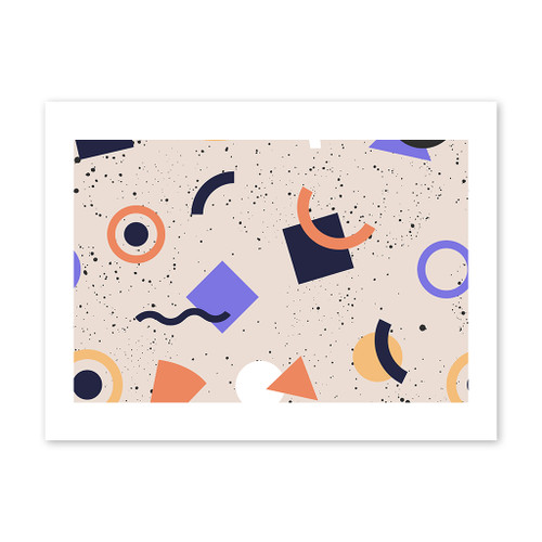 80s 90s Pattern Art Print By Artists Collection