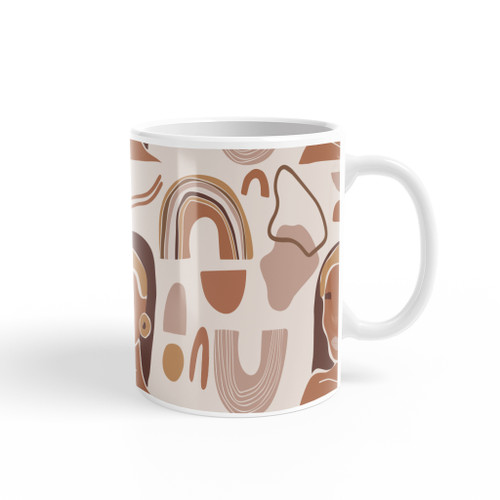 Modern Abstract Pattern Coffee Mug By Artists Collection