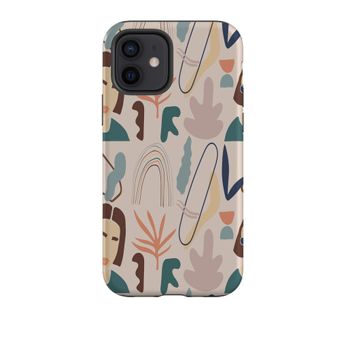 Modern Abstract Background iPhone Tough Case By Artists Collection