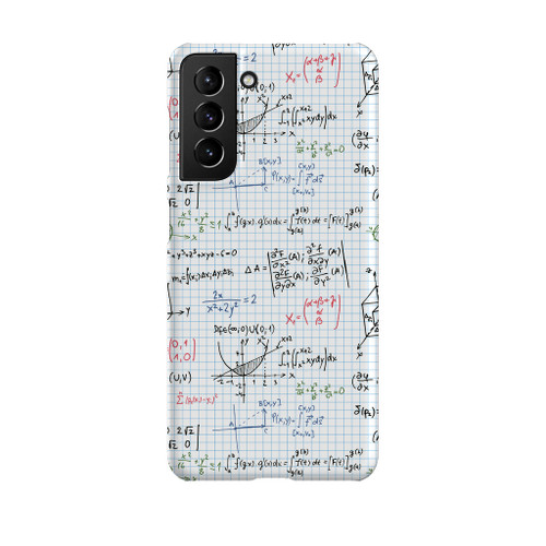 Math Pattern Samsung Snap Case By Artists Collection