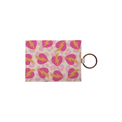 Love Hearts Pattern Card Holder By Artists Collection