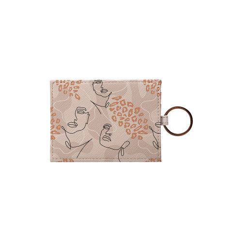 Line Drawing Pattern Card Holder By Artists Collection