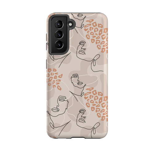Line Drawing Pattern Samsung Tough Case By Artists Collection