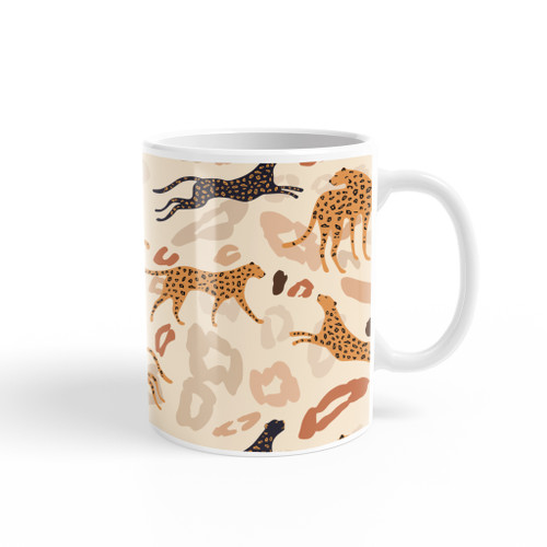 Leopard Pattern Coffee Mug By Artists Collection