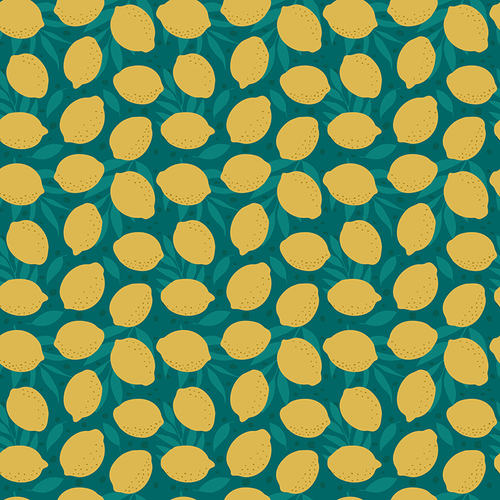 Lemon Pattern Design By Artists Collection