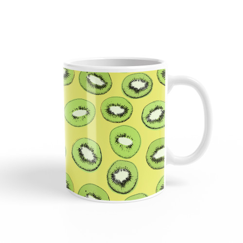 Kiwi Pattern Coffee Mug By Artists Collection