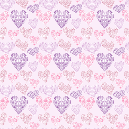 Heart Pattern Design By Artists Collection