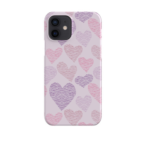 Heart Pattern iPhone Snap Case By Artists Collection
