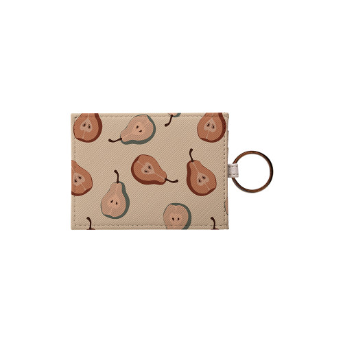 Hand Drawn Pears Pattern Card Holder By Artists Collection