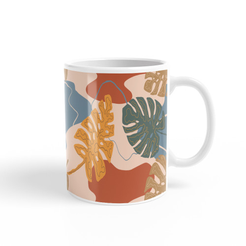 Hand Drawn Abstract Plants 2 Coffee Mug By Artists Collection