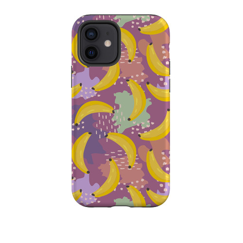 Abstract Banana Trees Pattern iPhone Tough Case By Artists Collection