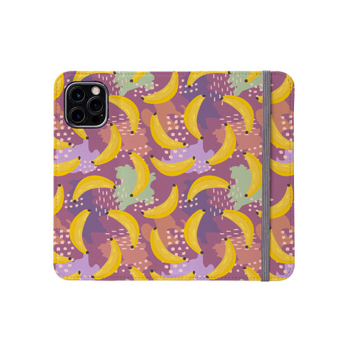 Abstract Banana Trees Pattern iPhone Folio Case By Artists Collection