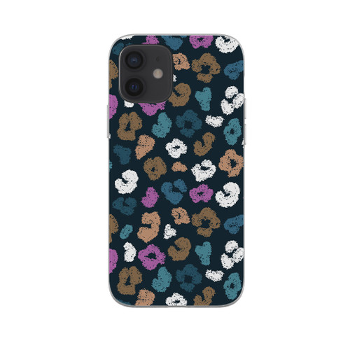 Abstract Cheetah Skin Pattern iPhone Soft Case By Artists Collection