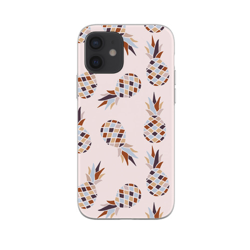 Abstract Pinapple Pattern iPhone Soft Case By Artists Collection