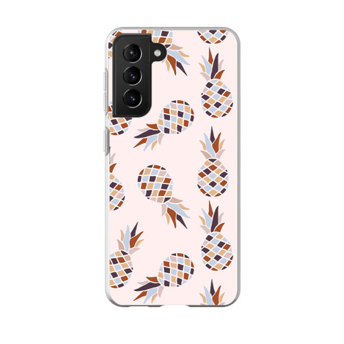 Abstract Pinapple Pattern Samsung Soft Case By Artists Collection