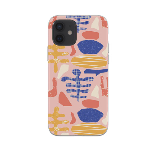 Abstract Plant Pattern iPhone Soft Case By Artists Collection